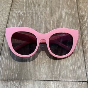 Le Specs Pink Sunglasses